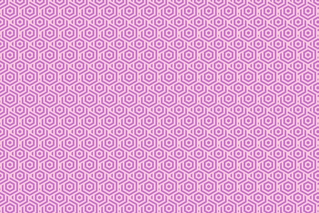 Hexagon shape pattern background