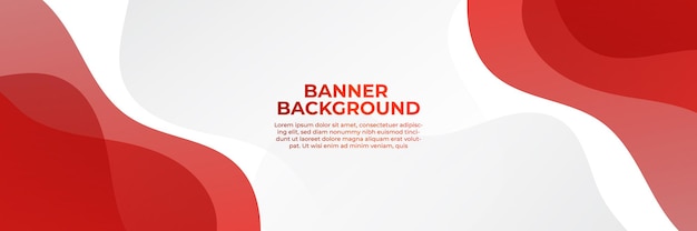 High contrast red and white stripes. Abstract tech graphic banner design. Vector corporate background