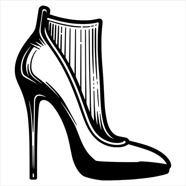 Vector high heels svg