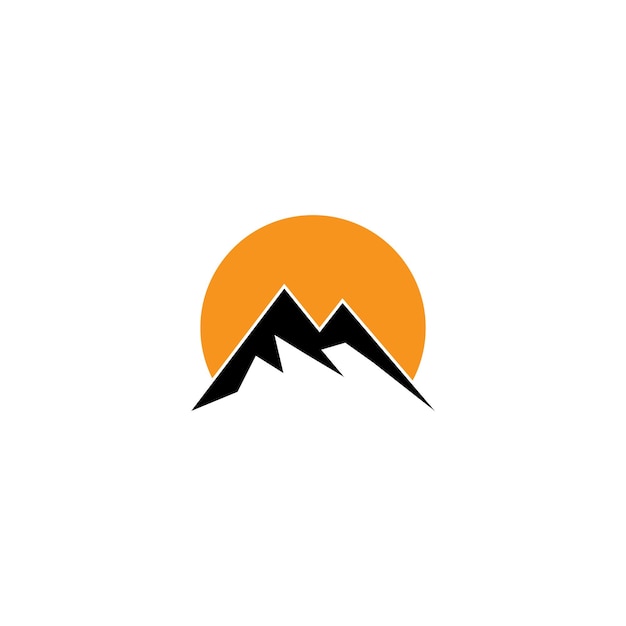 High Mountain icon Logo Business Template