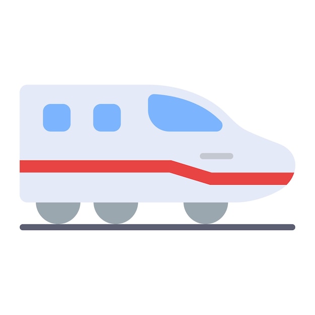 High Speed Train Icon