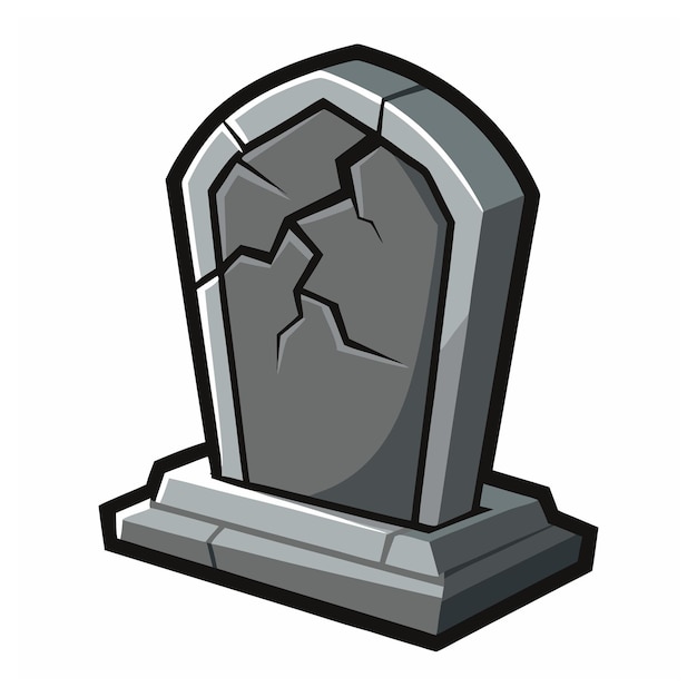 HighQuality Gravestone Tombstone Vector Illustrations for Designers