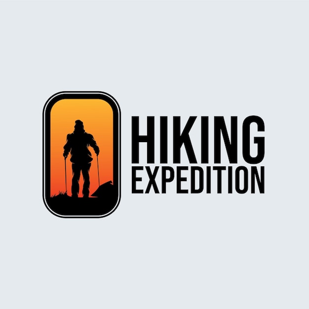 Hiking adventure logo design inspiration