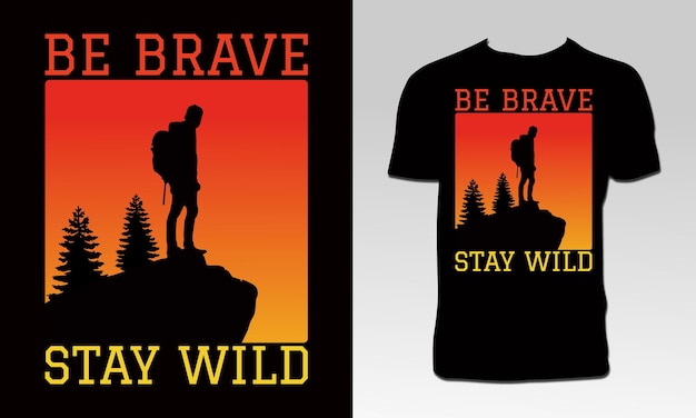 Hiking Adventure T Shirt And Apparel Design