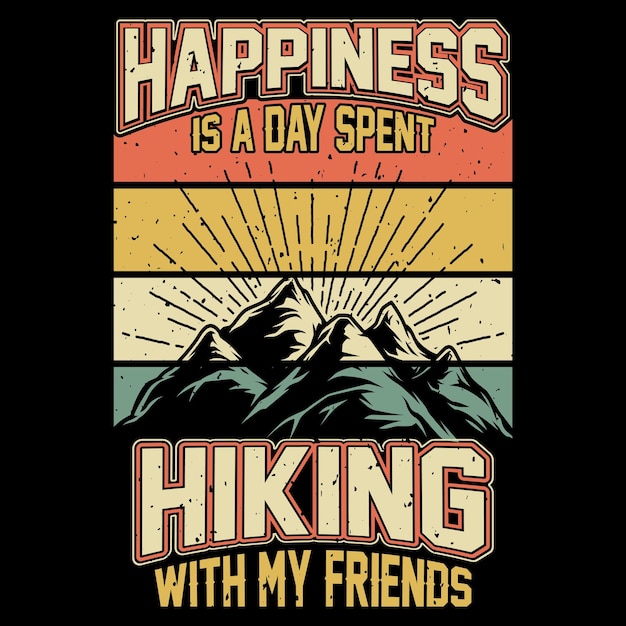 Hiking t-shirt design, bundle, elements, beer vector, mountain illustration