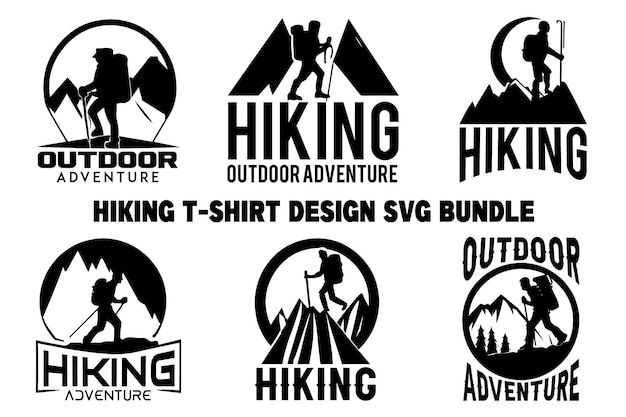 Hiking tshirt design Hiking SVG bundle Hiking shirt designs in high demand Adventure tshirt