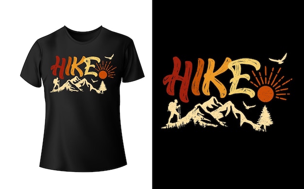 Hiking TShirt for Mountaineers and Hikers