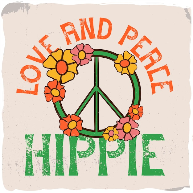 Hippie's sign of peace