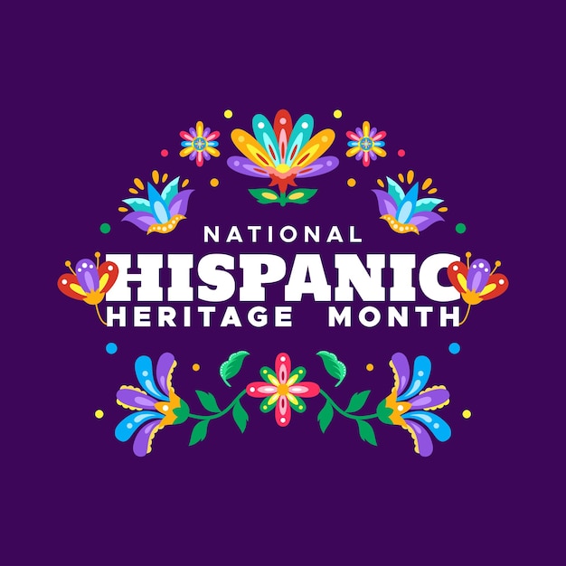 Hispanic Heritage Month Banner Vector Design