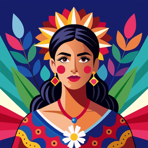 Vector hispanic heritage