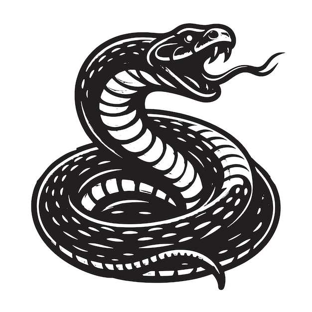 Hissing snake Svg