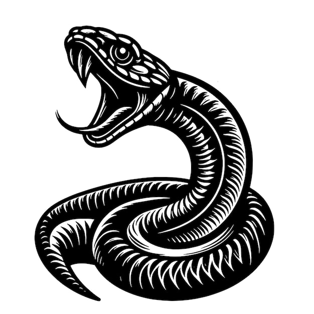 Hissing snake Svg