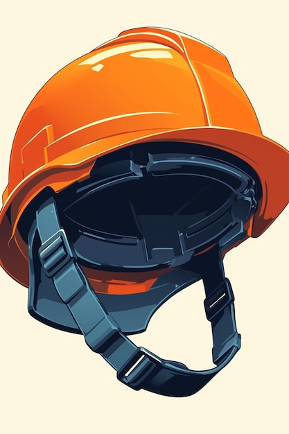 Vector the history of safety helmets in labor movements