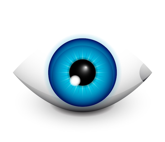 Hitech eye concept icon design