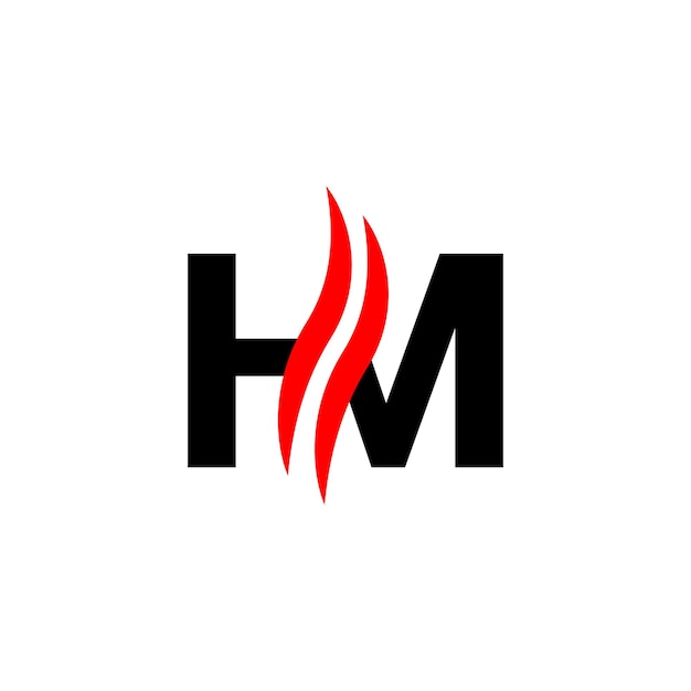 HM or MH Creative logo Design for any Company and Business brand victor