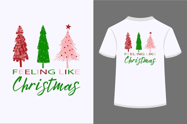 Ho Ho Ho Christmas Vector Tshirt