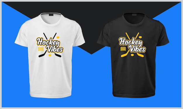 Hockey Vibes T Shirt Design