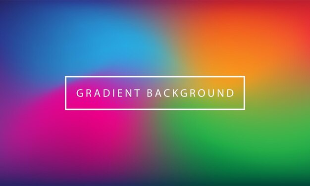 Vector holographic background iridescent gradient abstract backdrop vector illustration