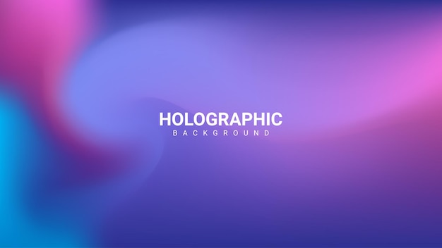 holographic background with modern colors