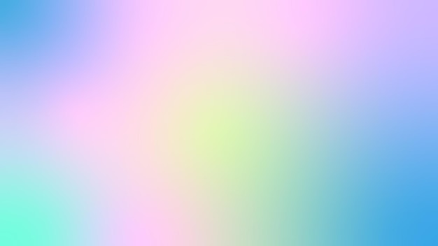 Holographic colorful pastel calm gradient fluid background