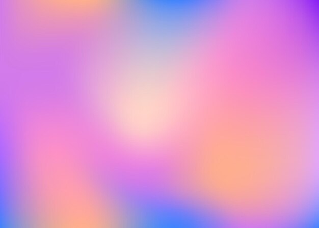 Vector holographic gradient pastel modern rainbow background rainbow abstract blur multicolored vector st