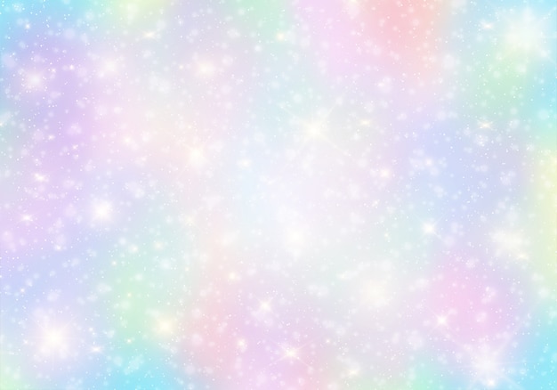 Holographic unicorn background