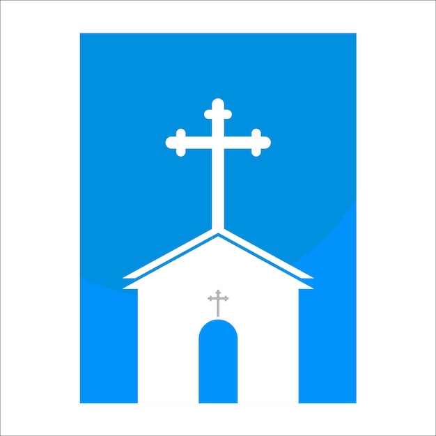 Vector holy cross logo