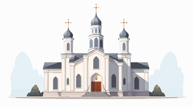 Vector holy place of worship church vector illustration