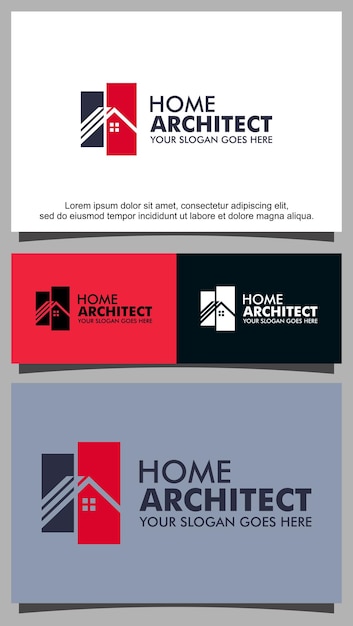 Home Architect Services Logo Template