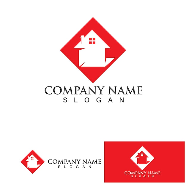 Home and building logo and symbol