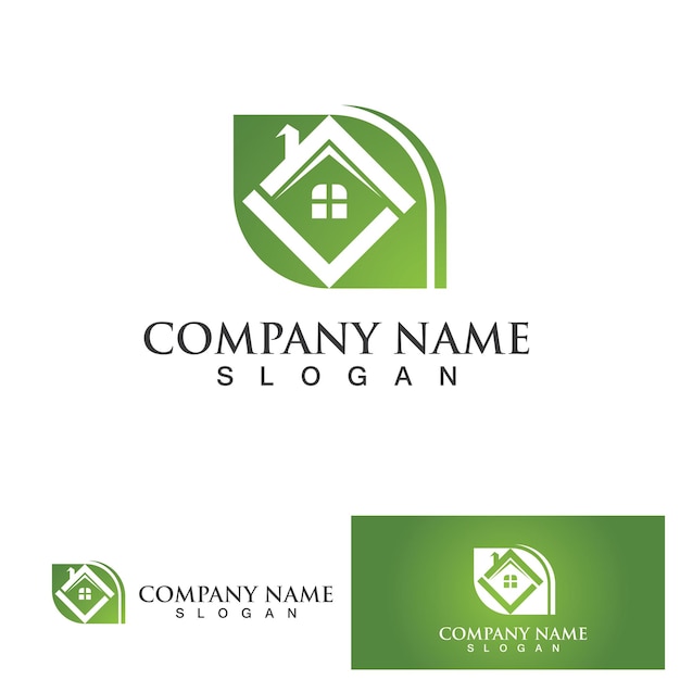 Home and building logo and symbol