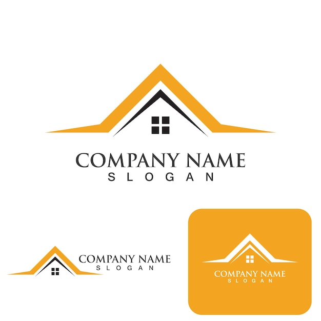 Home and building logo and symbol