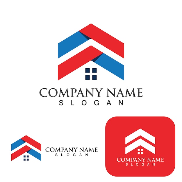 Home and building logo and symbol