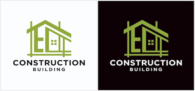 home contractor architectural logo design construction company brand design template Architect Logo