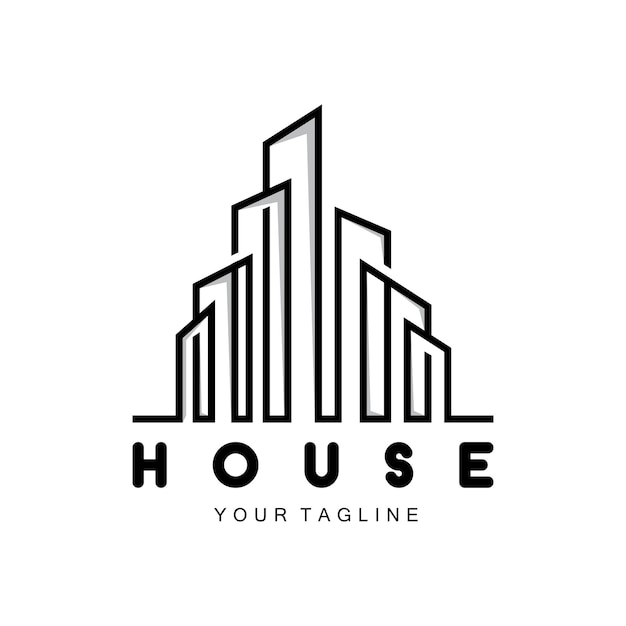 Home Design Logo Building Logo Property And Construction Company Icon