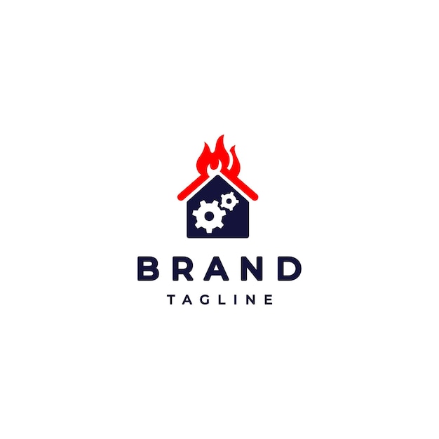 Home Fire Engineering Logo Design