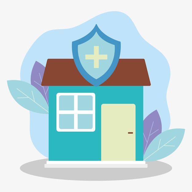 Home insurance illustration