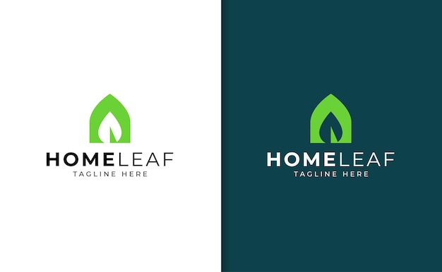 Home leaf logo