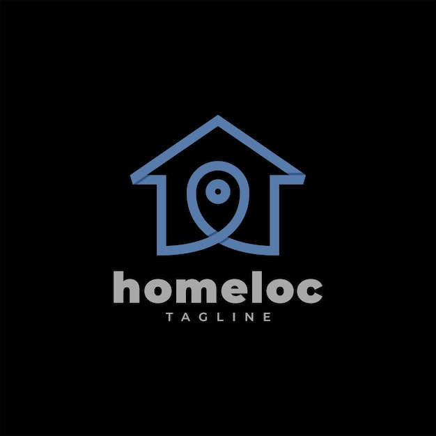 Home location logo design