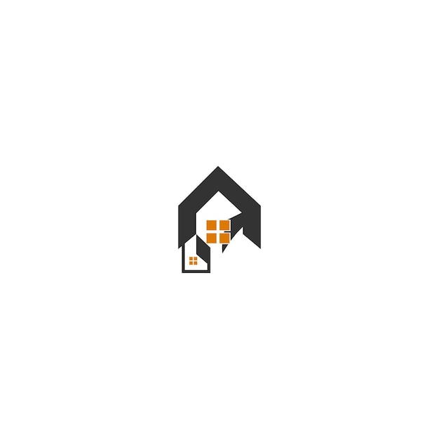 Home logo design icon template