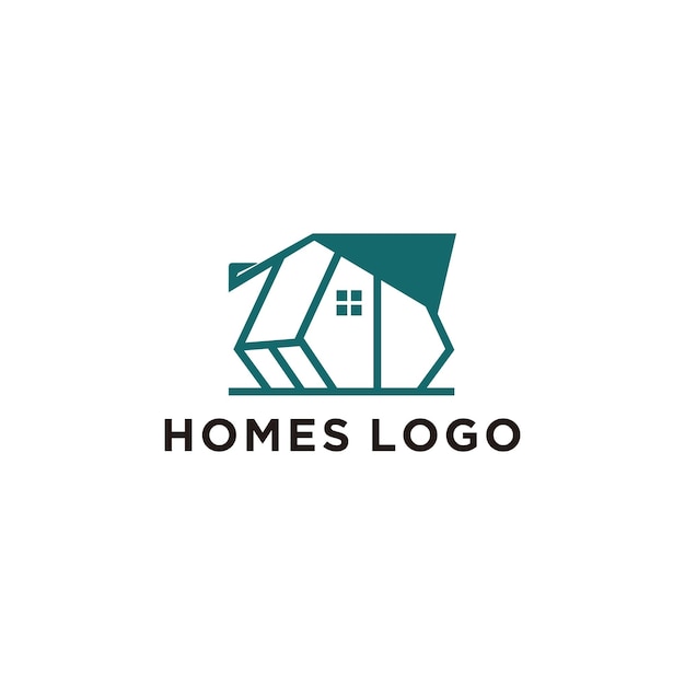 Home logo design icon template