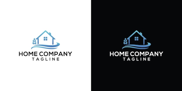 Home logo template design