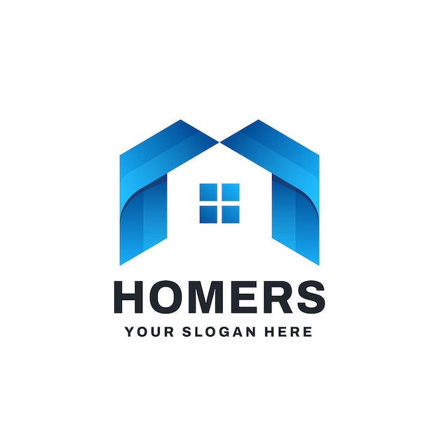 Home Logo Vector Icon Illustration