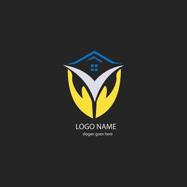 Home logohome icon logovector illustrationsafe home logo design