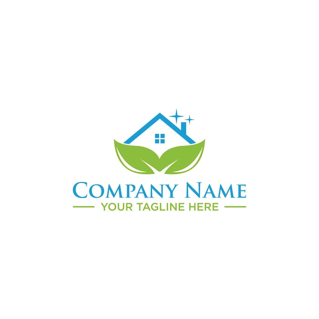 Home Natural Bio Logo Sign Design