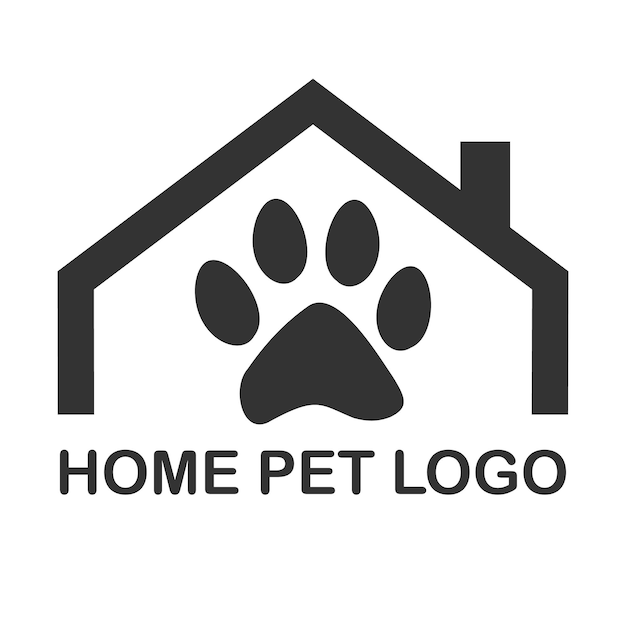 Home pet logo design Pet shop logo design pet supply store