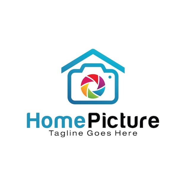 Home Picture logo design template