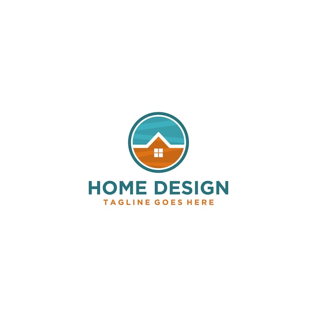 Home and real estate logo design