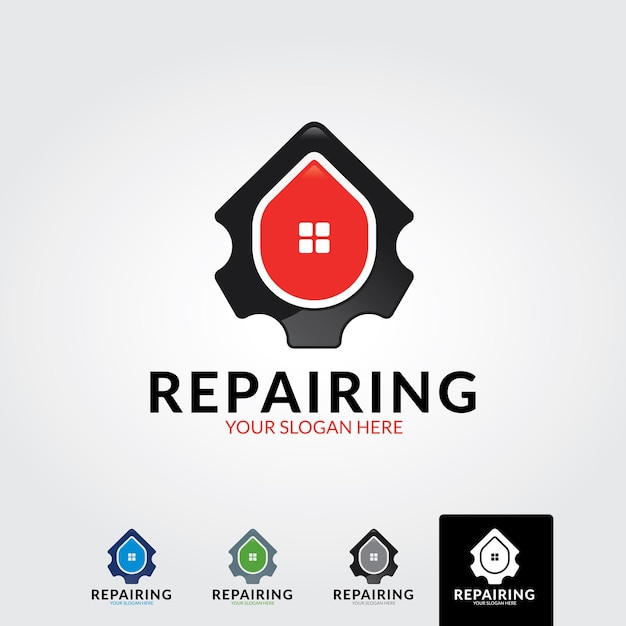 Home Repair Logo Template Design