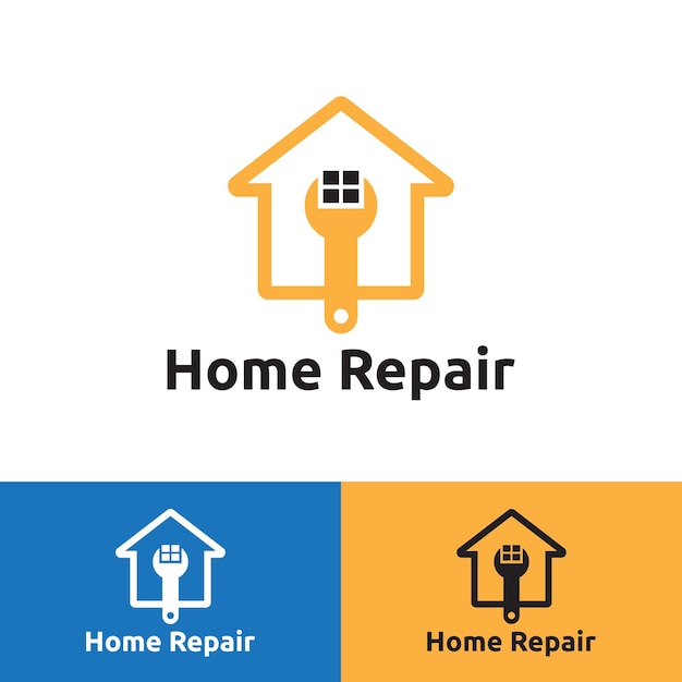 Home Repair Logo Template Design